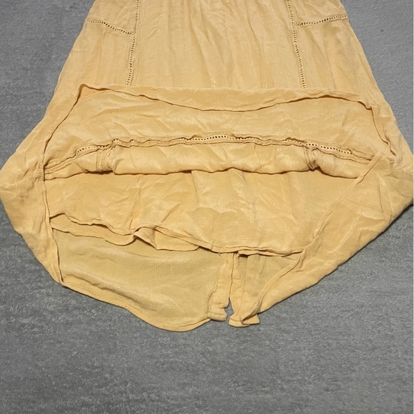 Koy Resort Miami button up mini dress size large in golden - Picture 9 of 14